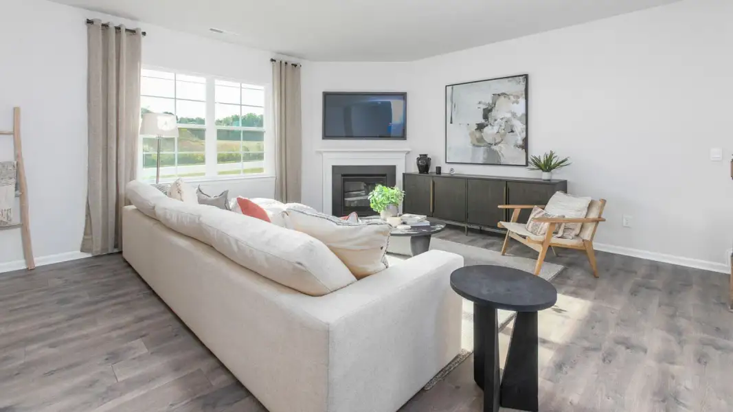 Furnished interior view inside a new home in Bryson Park, Lexington (Image 10).