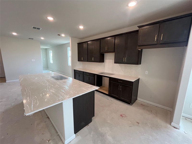 Furnished interior view inside a new home in The Homestead at Lariat, Liberty Hill (Image 6).