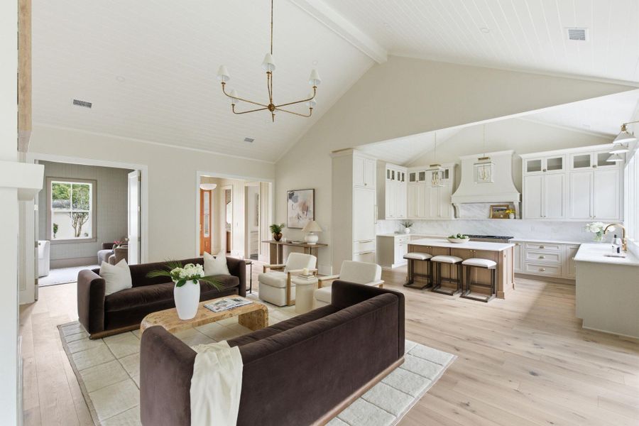 Furnished interior view inside a new home in , Mount Pleasant (Image 40).