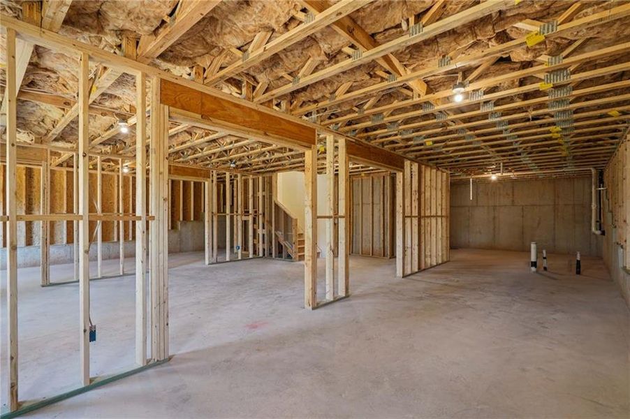 In-progress construction of a new home in The Pointe at Heron Bay, Locust Grove, GA (Image 29).