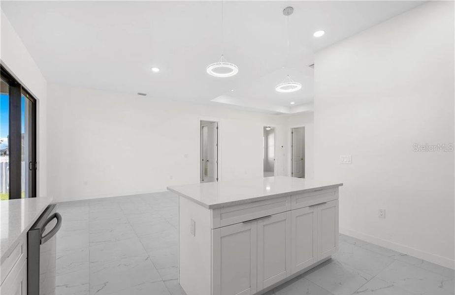 Furnished interior view inside a new home in , Cape Coral (Image 10).