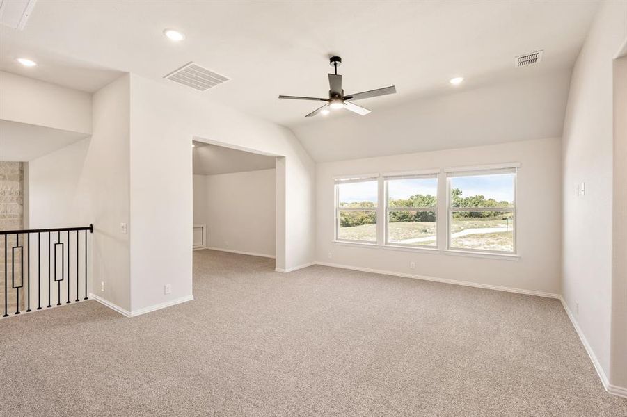 Spacious, unfurnished interior of a new home in Ridge Ranch Classic 50, Mesquite (Image 34). Spacious, unfurnished interior of a new home in Ridge Ranch Classic 50, Mesquite (Image 34).