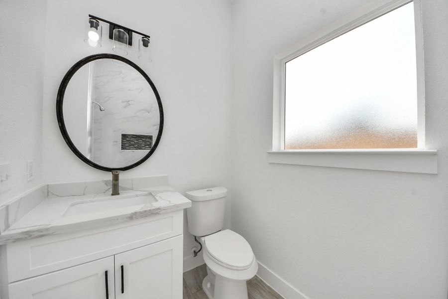 Furnished interior view inside a new home in , La Porte (Image 10). Furnished interior view inside a new home in , La Porte (Image 10).