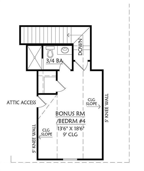 2D floor plan layout of this home in , Bremen, GA (Image 3).