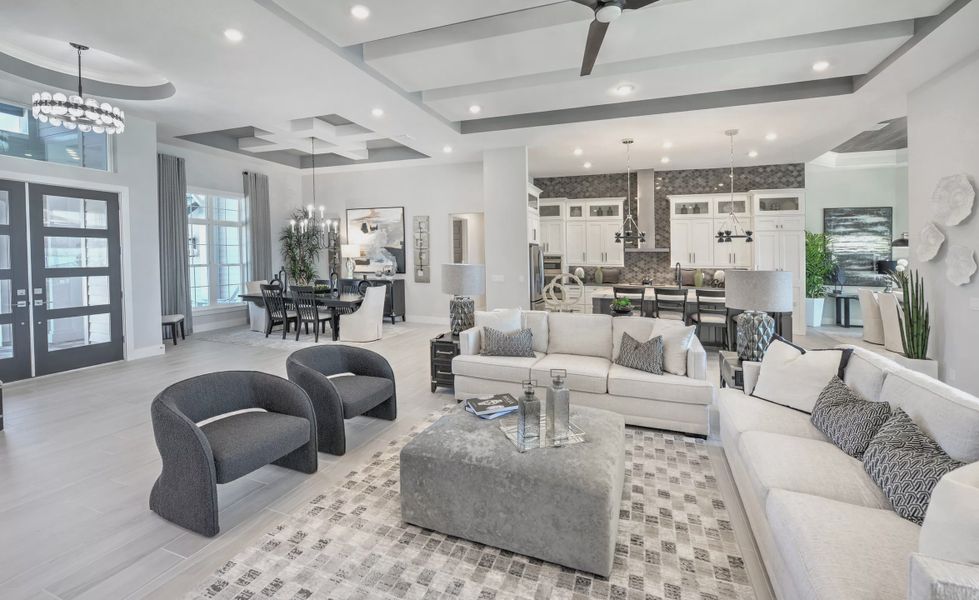 Furnished interior view inside a new home in West Hill Estates, Dade City (Image 12). Furnished interior view inside a new home in West Hill Estates, Dade City (Image 12).