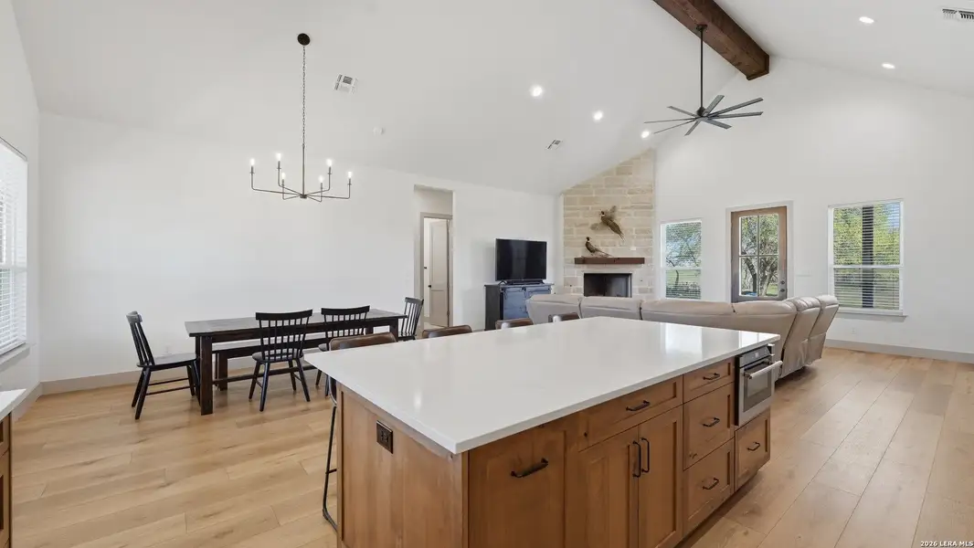 Furnished interior view inside a new home in , Seguin (Image 8).