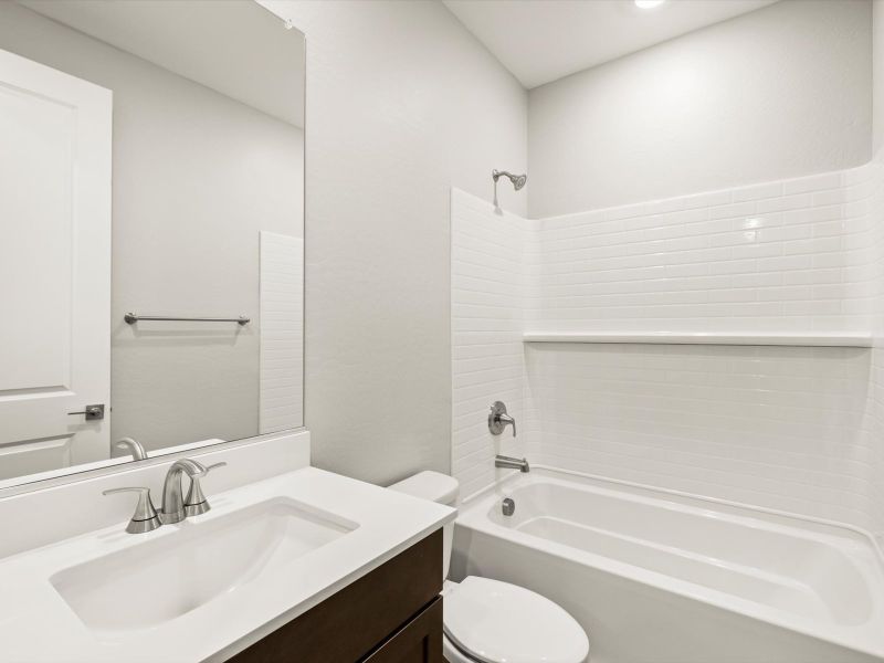 Furnished interior view inside a new home in White Tank Foothills Signature Series, Waddell (Image 7).