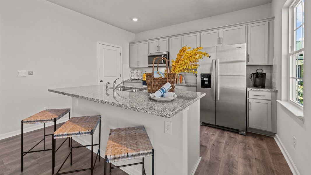 Furnished interior view inside a new home in West New Bern, New Bern (Image 7).