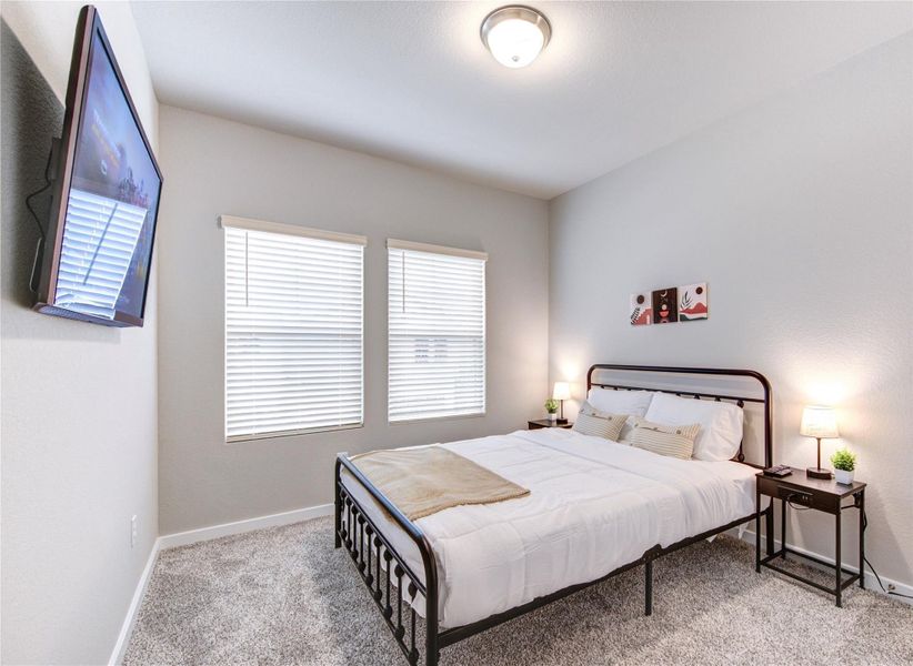 Furnished interior view inside a new home in McClendon Park Village, Houston (Image 7). Furnished interior view inside a new home in McClendon Park Village, Houston (Image 7).