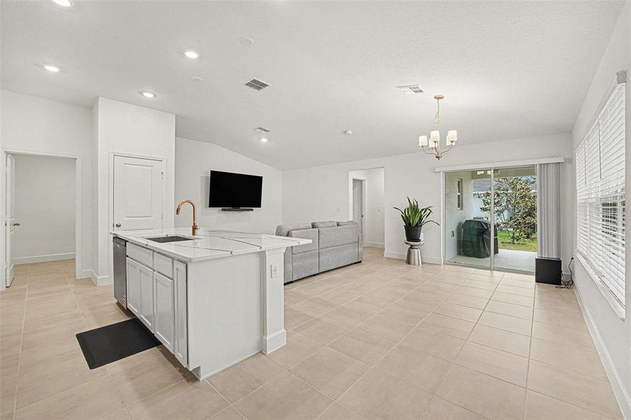 Furnished interior view inside a new home in , Haines City (Image 8). Furnished interior view inside a new home in , Haines City (Image 8).