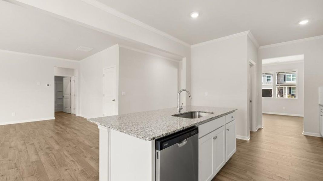 Furnished interior view inside a new home in Thompson Ridge, Dallas (Image 8).