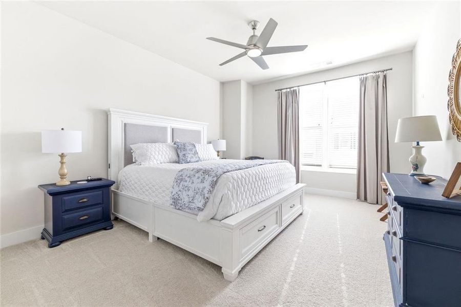 Furnished interior view inside a new home in , Cumming (Image 36).