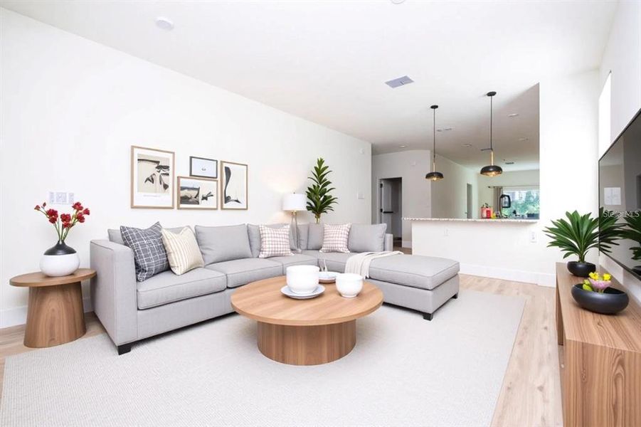 Furnished interior view inside a new home in , Apopka (Image 9).