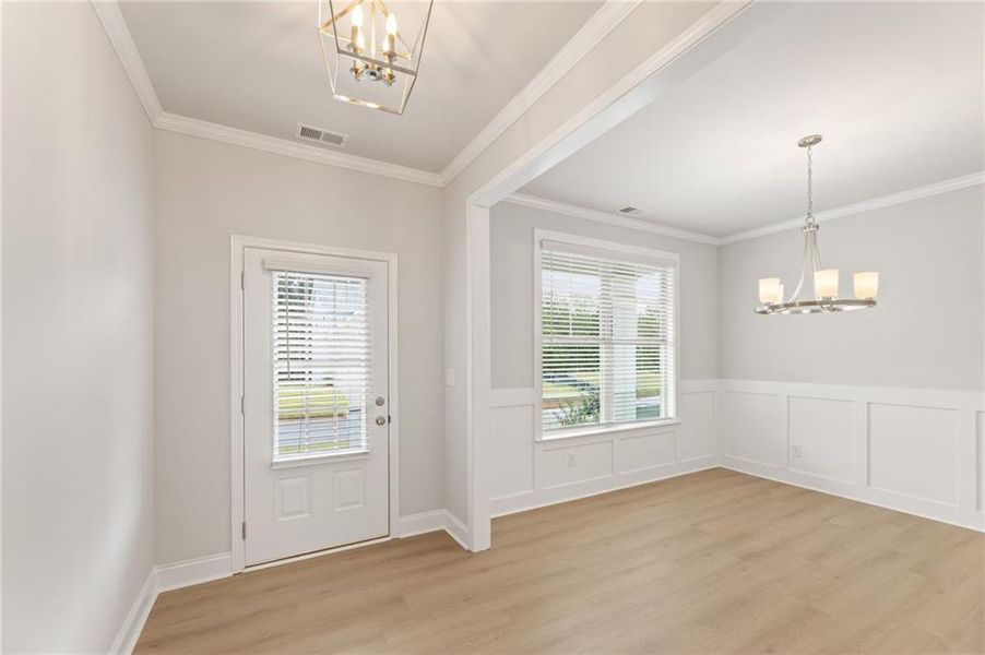 Spacious, unfurnished interior of a new home in Hellen Valley, Braselton (Image 18).