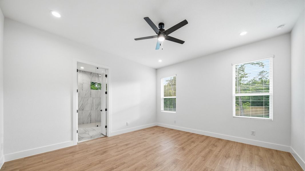 Representative unfurnished interior of a home built from the Capri by D.R. Horton in Butlers Bend Estates, Pinehurst (Image 19).