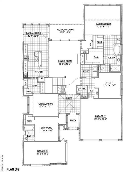 1st Level Floor Plan