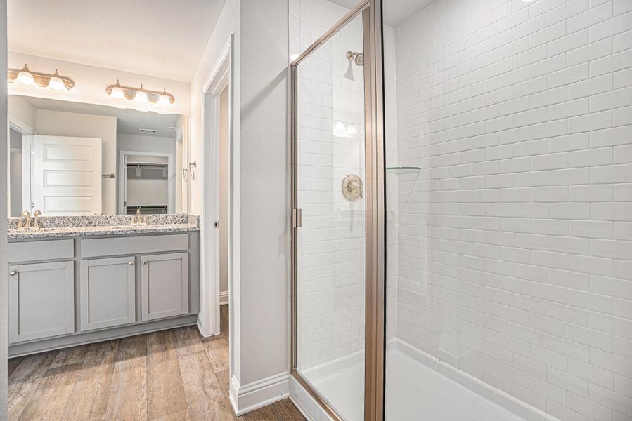 Furnished interior view inside a new home in Kiber Reserve, Angleton (Image 5).