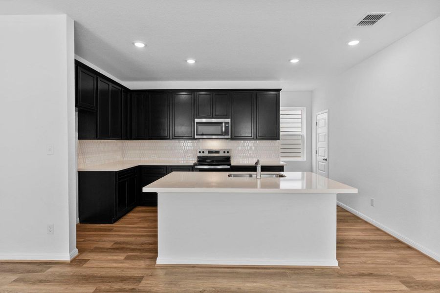 Open Concept Kitchen