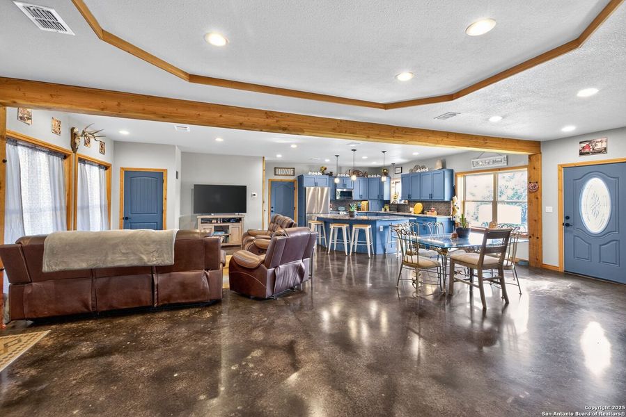 Furnished interior view inside a new home in , Bandera (Image 23). Furnished interior view inside a new home in , Bandera (Image 23).