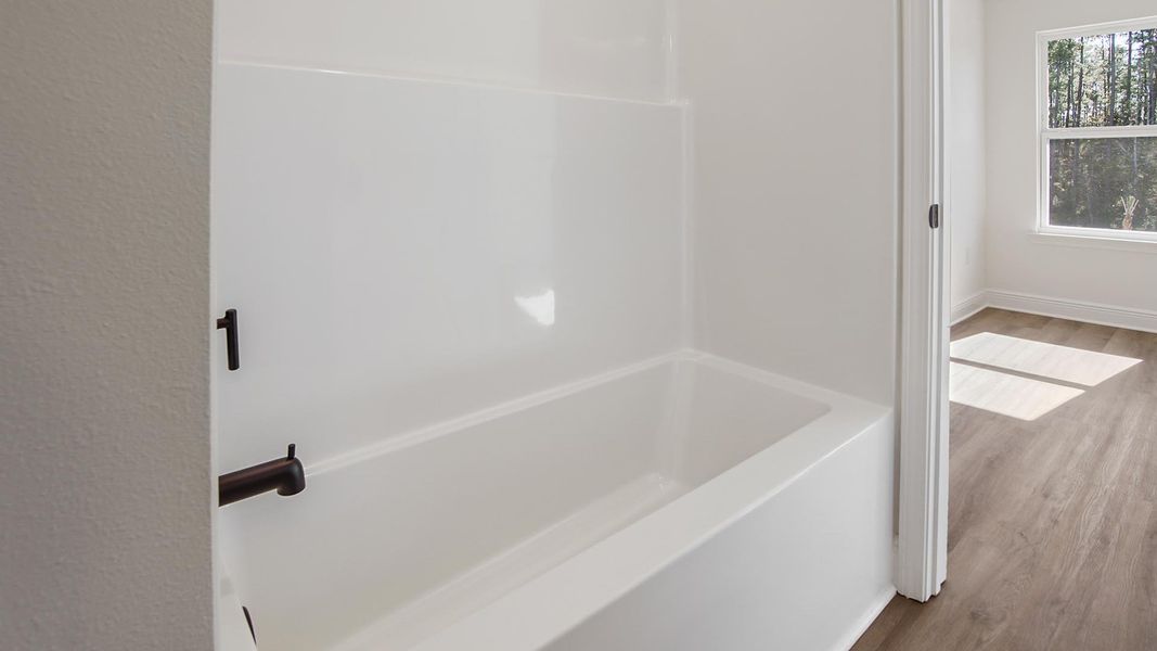 Furnished interior view inside a new home in Sanctuary Beach, Panama City Beach (Image 11).