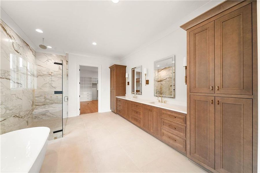 Furnished interior view inside a new home in , Alpharetta (Image 6).