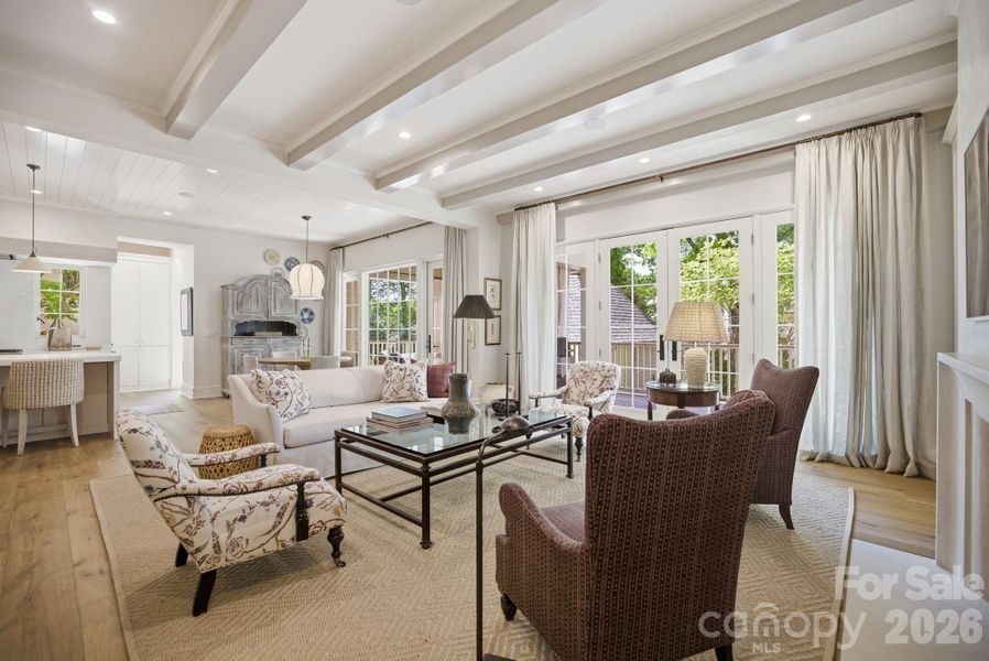 Furnished interior view inside a new home in , Charlotte (Image 31).