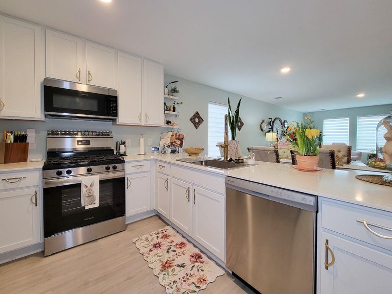 Furnished interior view inside a new home in Tavola, New Caney (Image 10).