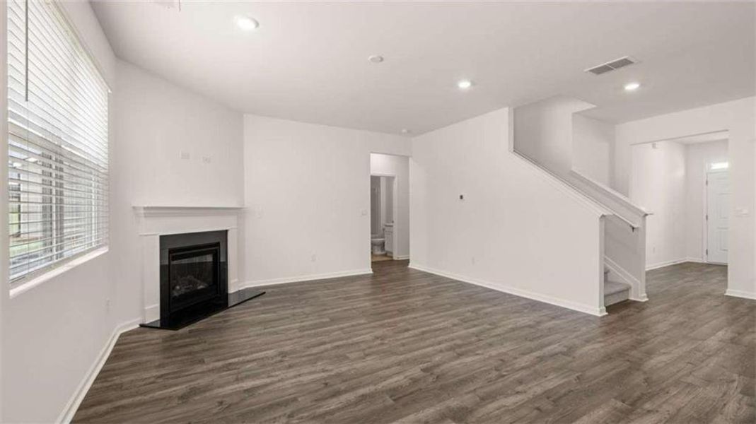 Spacious, unfurnished interior of a new home in Preserve at Dove Creek, Statham (Image 35). Spacious, unfurnished interior of a new home in Preserve at Dove Creek, Statham (Image 35).