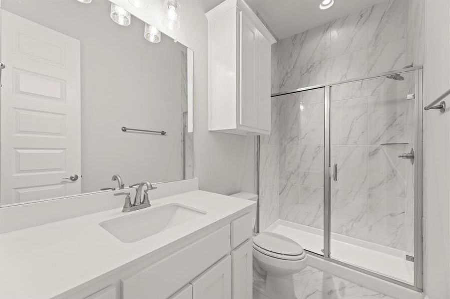 Furnished interior view inside a new home in Lake Shore Village, Rowlett (Image 8).