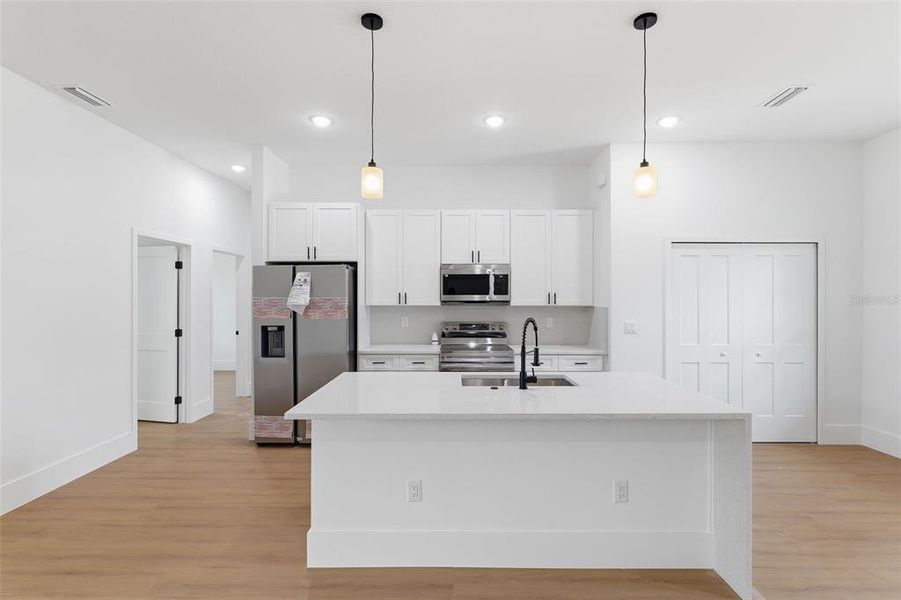 Furnished interior view inside a new home in , Citrus Springs (Image 7).