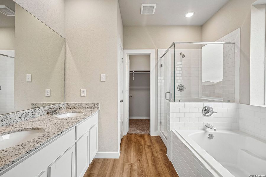 Furnished interior view inside a new home in Willow Point, San Antonio (Image 11). Furnished interior view inside a new home in Willow Point, San Antonio (Image 11).