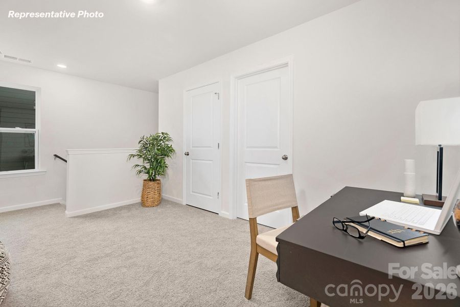 Furnished interior view inside a new home in Huffman Ridge, Hickory (Image 7).