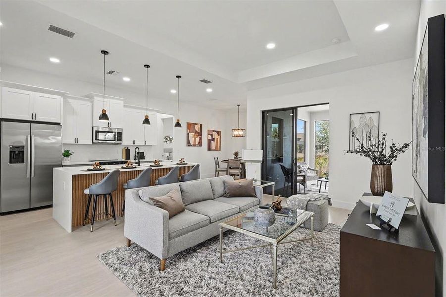 Furnished interior view inside a new home in , Cape Coral (Image 4).