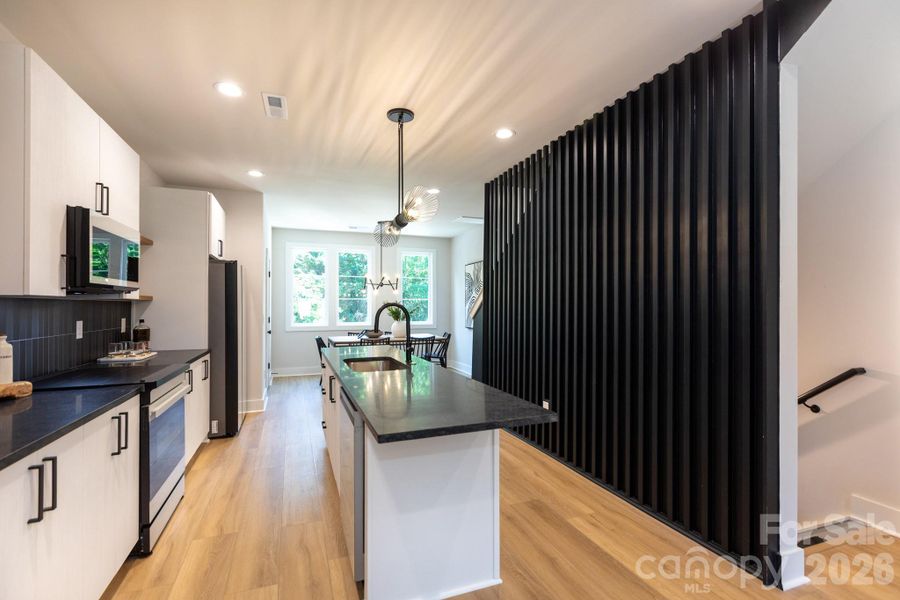 Furnished interior view inside a new home in , Charlotte (Image 19).