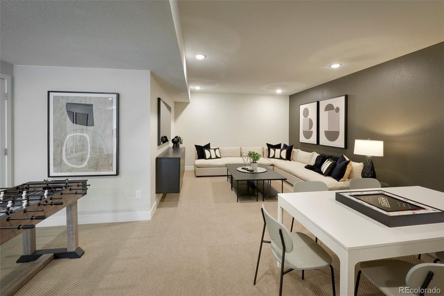 Furnished interior view inside a new home in , Aurora (Image 20).