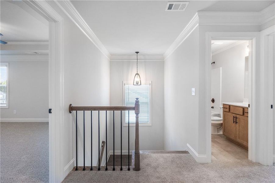 Spacious, unfurnished interior of a new home in Calgary Downs, Winder (Image 16).