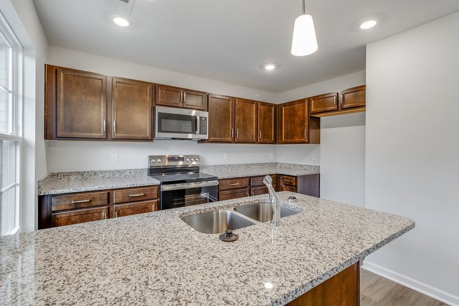Furnished interior view inside a new home in Astoria, Columbia (Image 8). Furnished interior view inside a new home in Astoria, Columbia (Image 8).