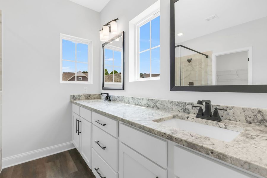 Furnished interior view inside a new home in Maddox Landing, Hoschton (Image 14).