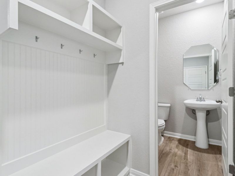 Furnished interior view inside a new home in Legendary Trails - Premier Series, Cibolo (Image 8).