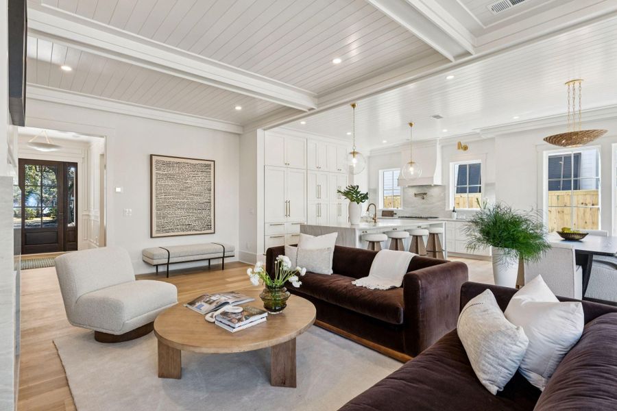 Furnished interior view inside a new home in , Mount Pleasant (Image 7). Furnished interior view inside a new home in , Mount Pleasant (Image 7).