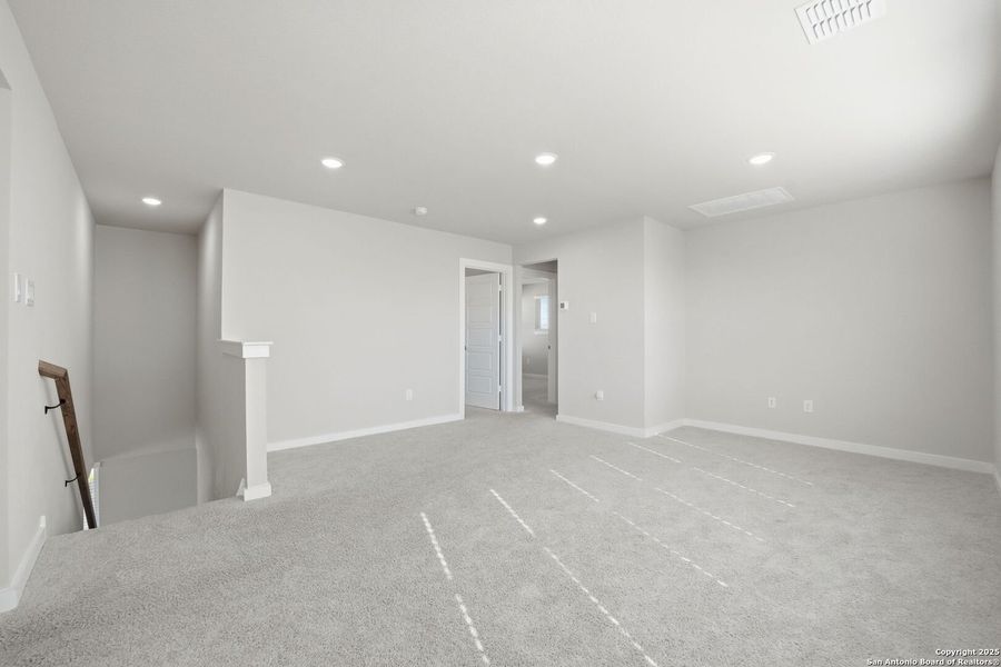 Spacious, unfurnished interior of a new home in Morgan Meadows, San Antonio (Image 30).