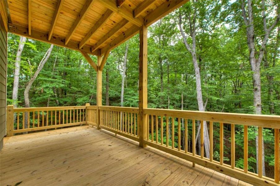 Exterior details and patio area of a home in , Ellijay (Image 19). Exterior details and patio area of a home in , Ellijay (Image 19).