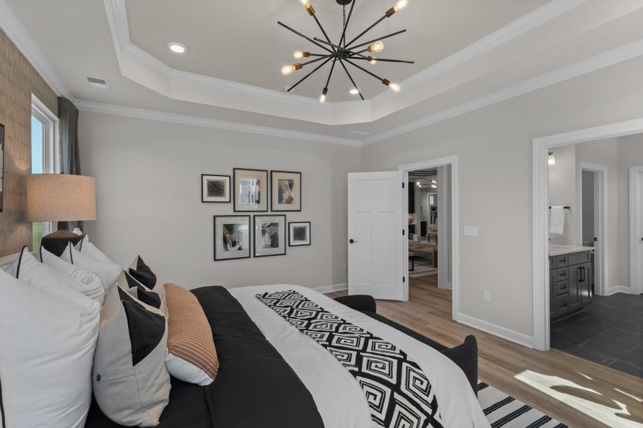 Representative furnished interior of a home built from the The Sand Dollar by Chesapeake Homes in Coastal Club of the Carolinas, Calabash (Image 41).