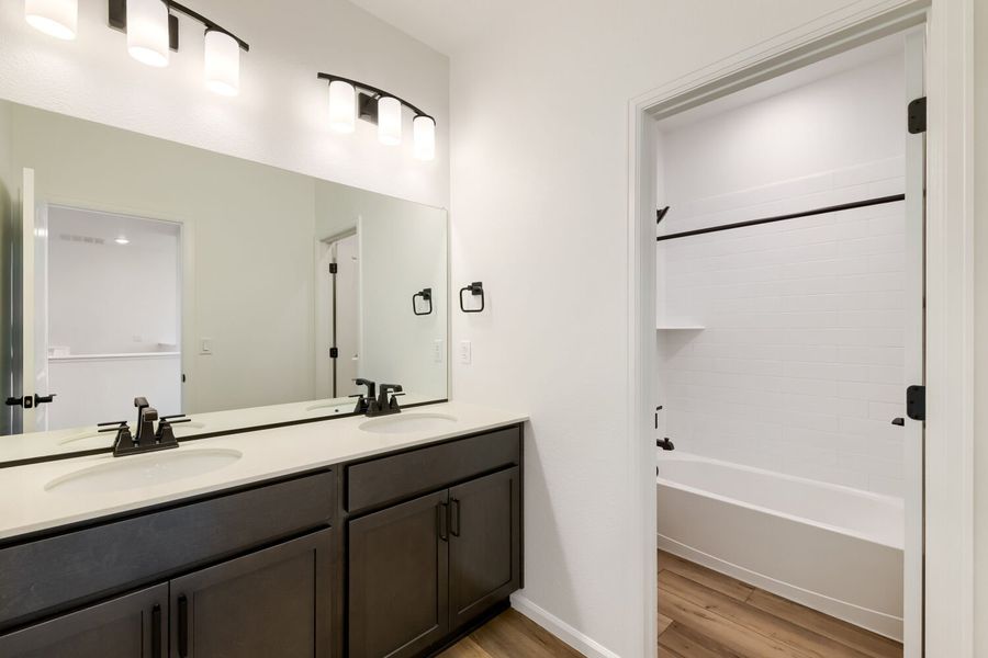 Furnished interior view inside a new home in Brighton Crossings, Brighton (Image 5).