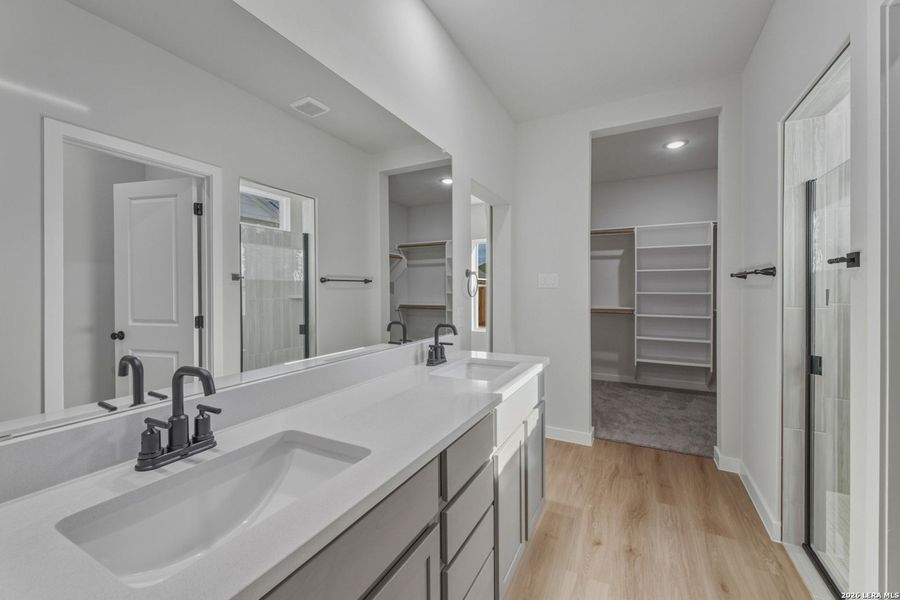 Furnished interior view inside a new home in Veranda Signature, San Antonio (Image 4).