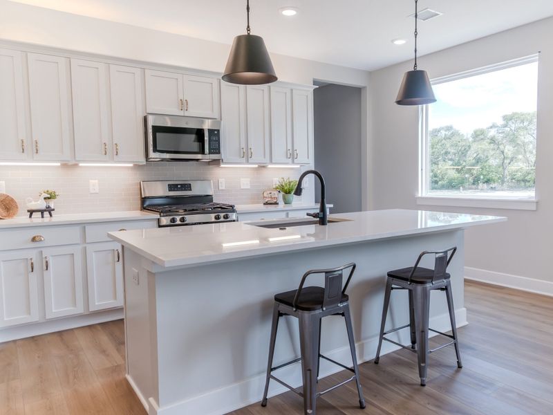 Representative furnished interior of a home built from the Ironwood by Perfection Builders in Heritage Commons, Andover (Image 4).