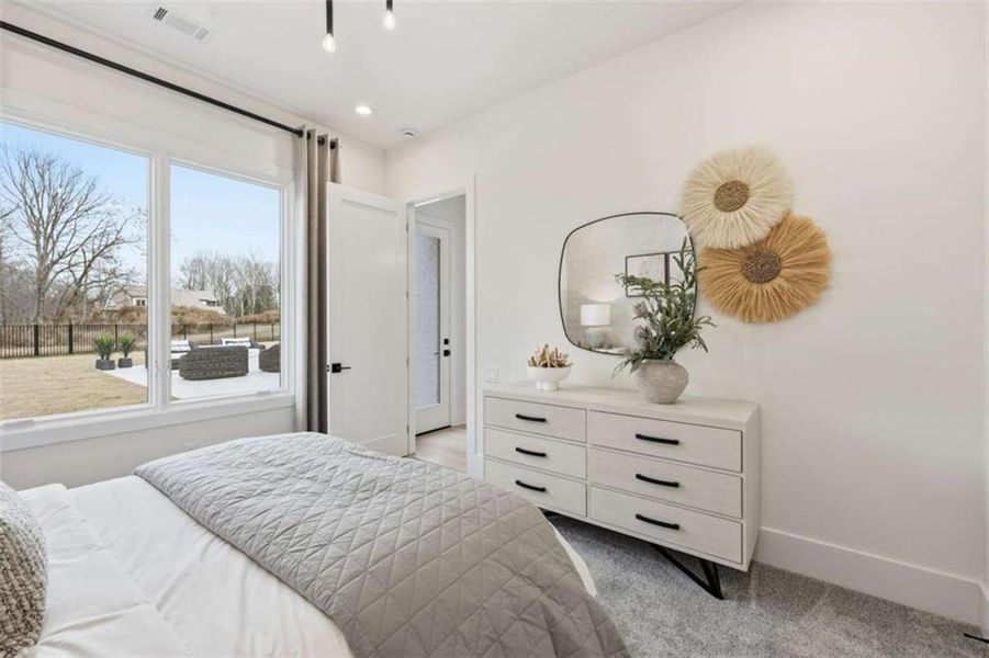 Furnished interior view inside a new home in , Gainesville (Image 36).