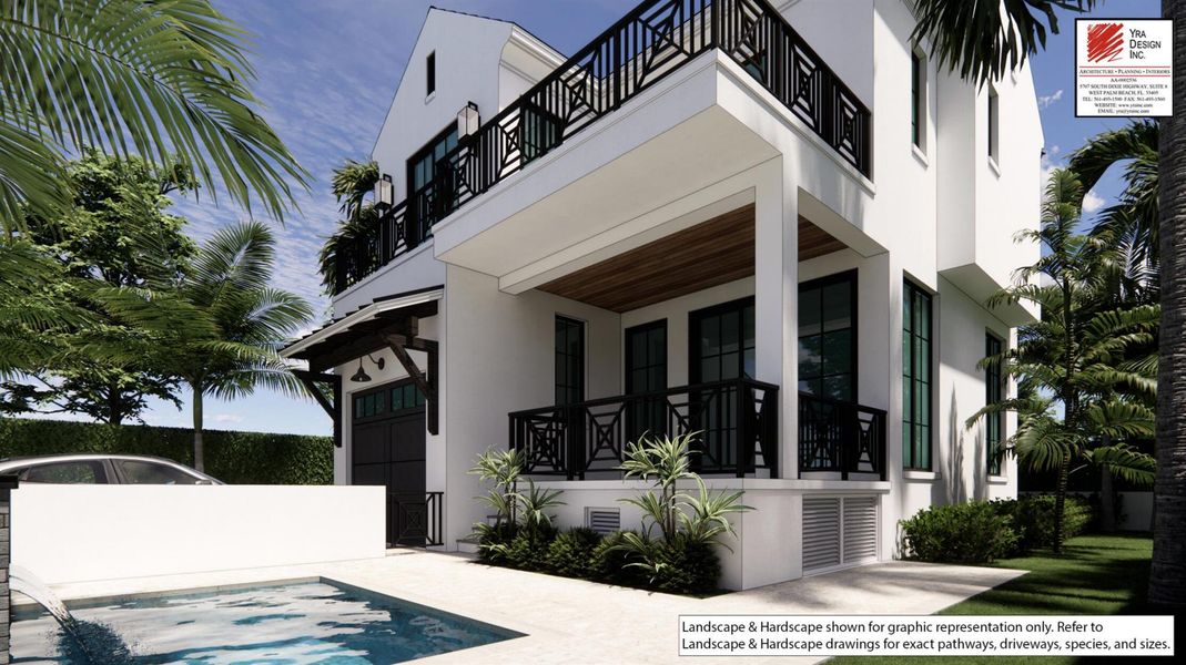 Exterior details and patio area of a home in , Ocean Ridge (Image 11). Exterior details and patio area of a home in , Ocean Ridge (Image 11).