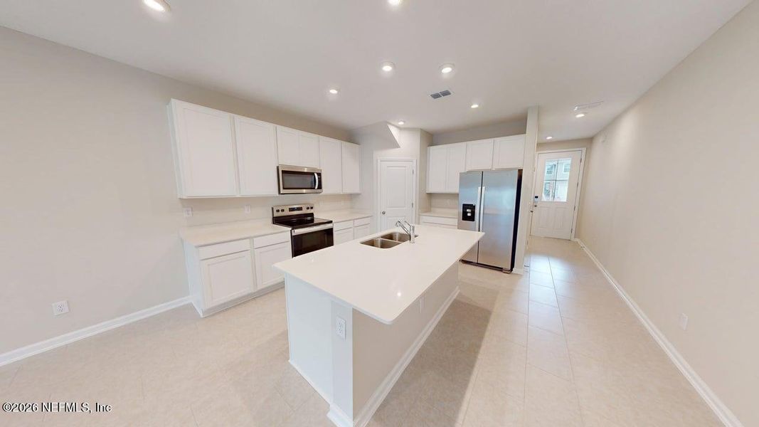 Furnished interior view inside a new home in Egret Creek, Jacksonville (Image 7).