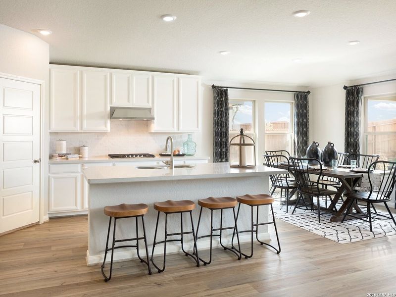 Furnished interior view inside a new home in Arcadia Ridge - Classic Series, San Antonio (Image 10).